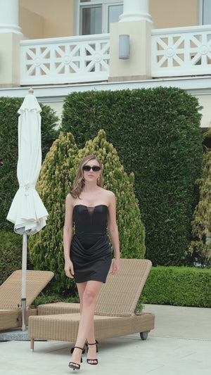 Velouré Corset Dress