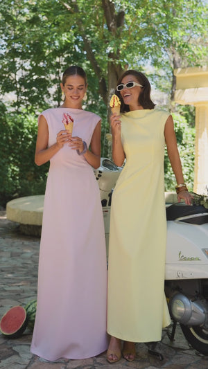 Athena Cape Gown