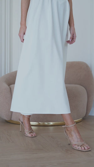 Lucia Bridal Midi Dress.