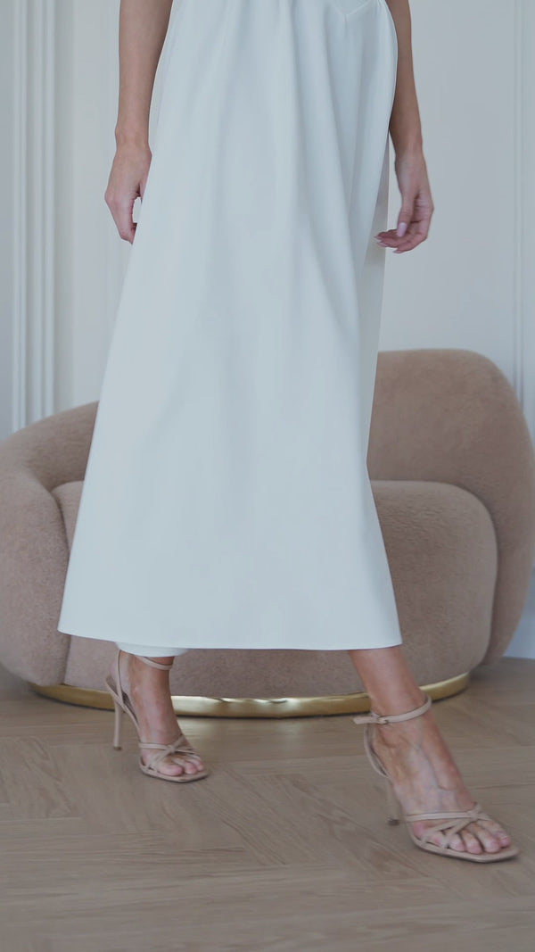 Lucia Bridal Midi Dress.