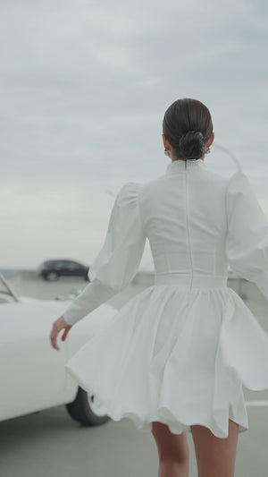 Isaline Bridal Mini Dress