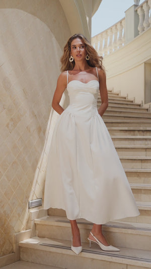 Odette Bridal Midi Dress