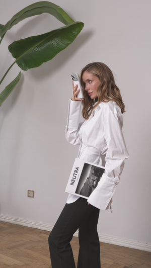 Liorisse Asymmetric Cotton Shirt
