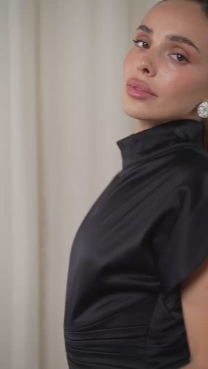 Elysia High-Neck Gown video