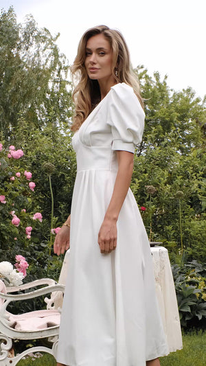 Valencia Bridal Midi Dress