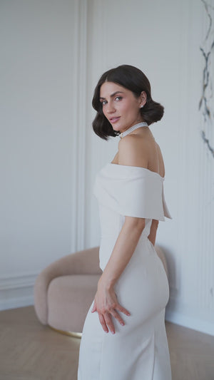 Ophelia Corset Midi Dress.