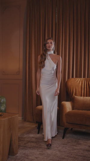 Selene Bridal Halter Gown