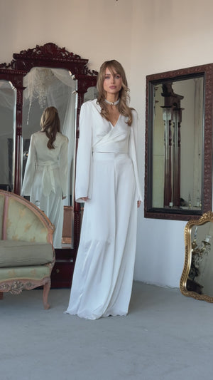 Noir Bridal Wrap Set