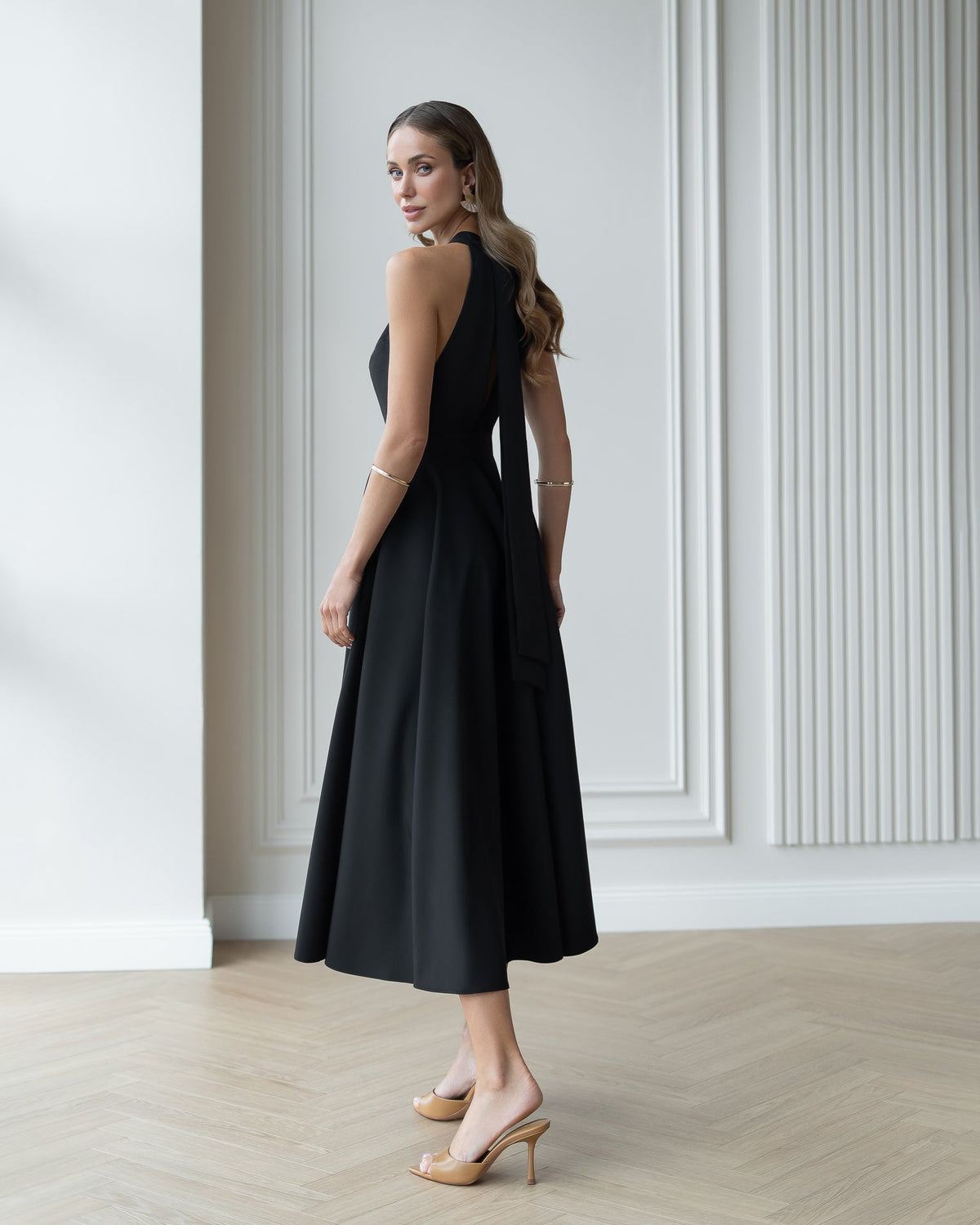 Santi Dress, Black, photo 4