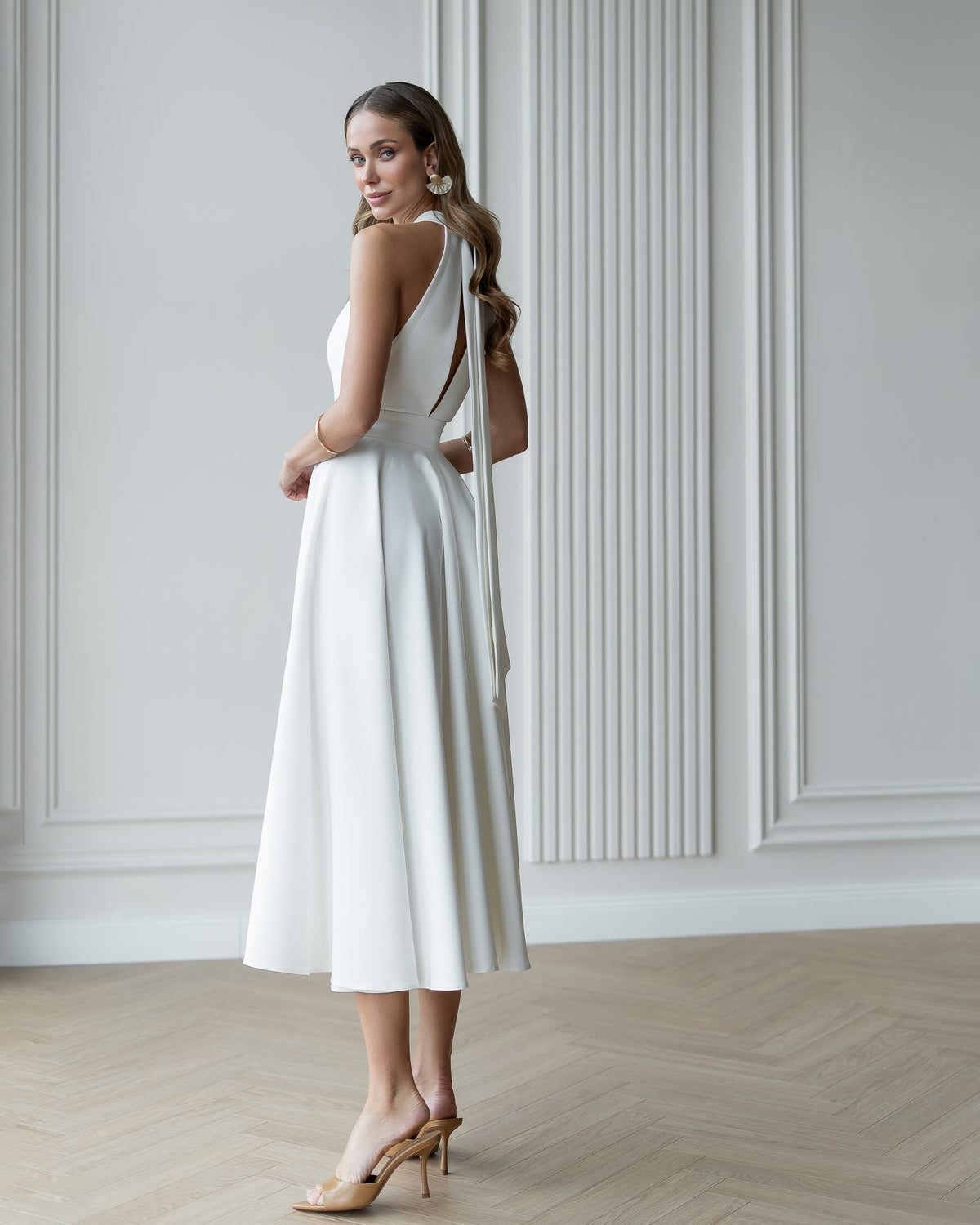 Santi Dress, Cream-ivory, photo 5