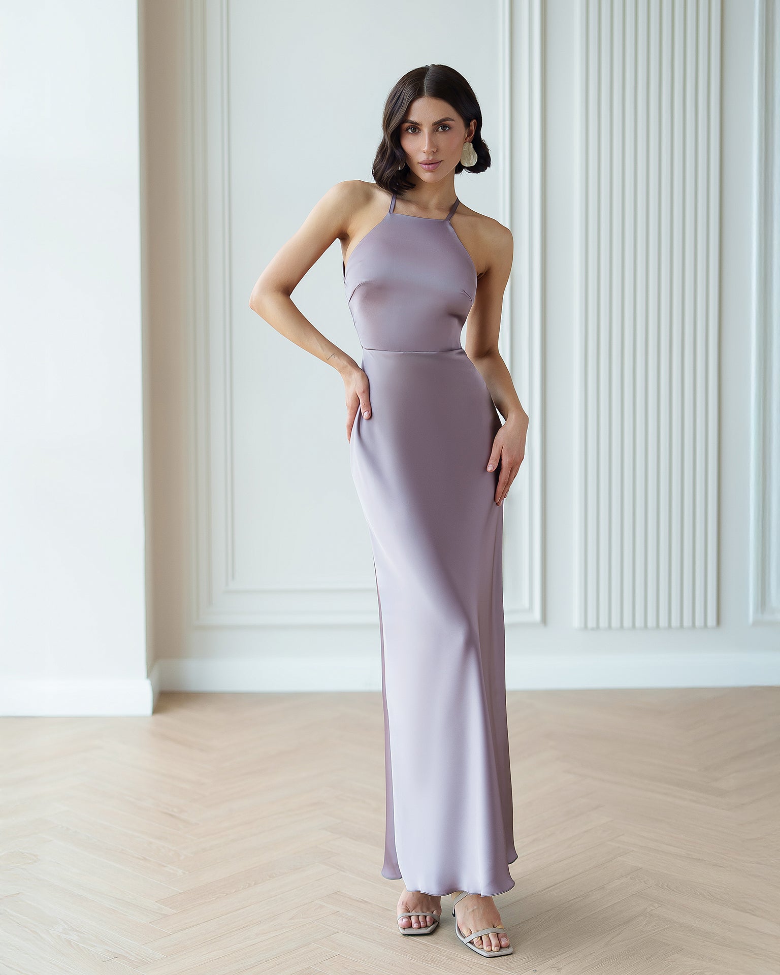 bhldn seraphina sweetheart corset stretch satin maxi dress Bhldn Seraphina Sweetheart Corset Maxi Dress In Chocolate - 30% Off