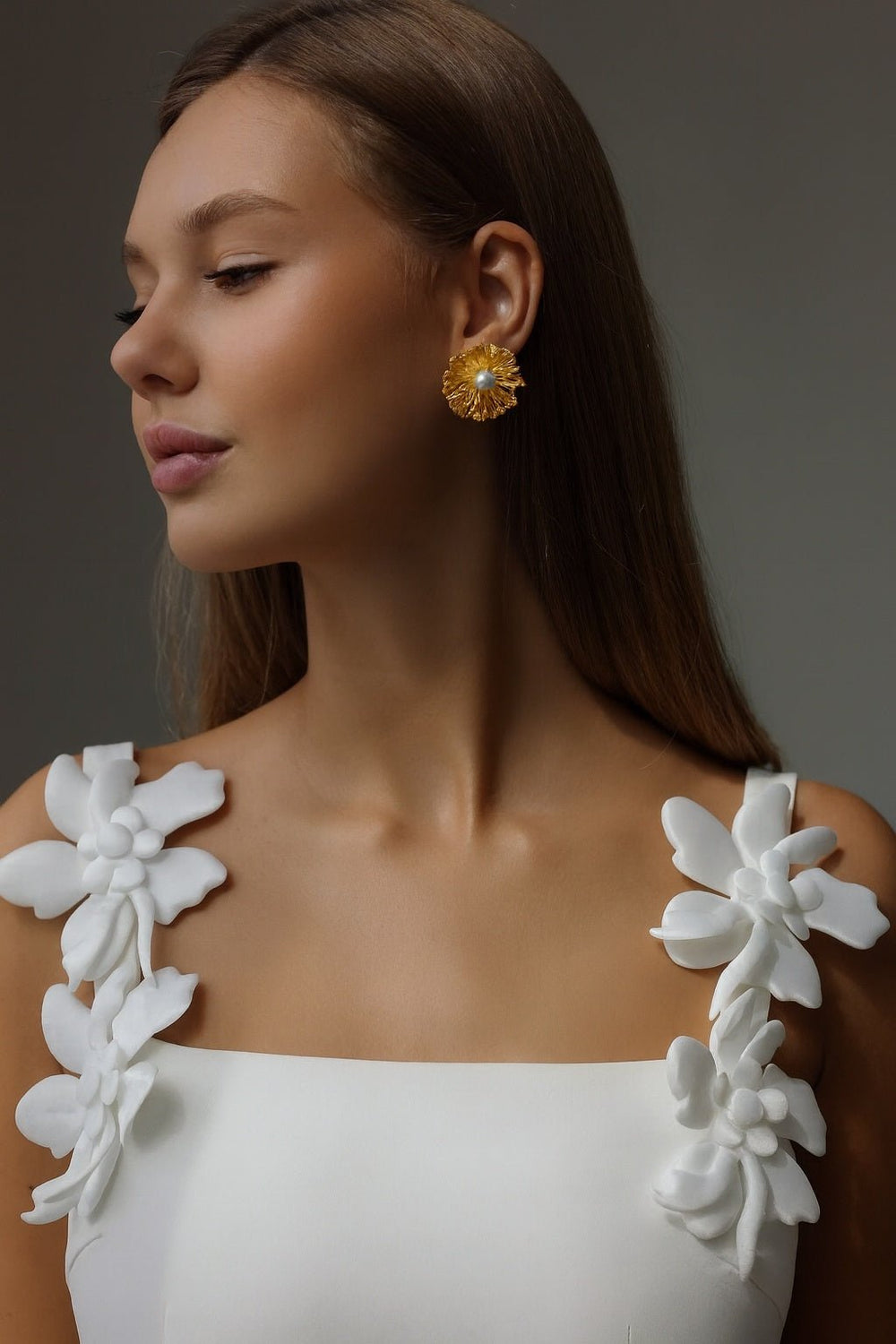Sunlit Petal Earrings