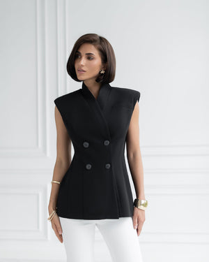 Vantage Sleeveless Blazer